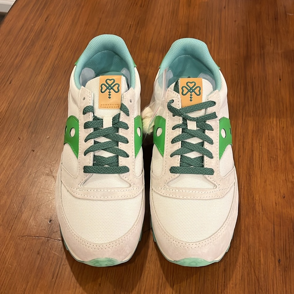 Saucony Jazz 81 St. Patrick’s Patty’s Day Shamrock Shoes Sneakers Mens Size 10 - Picture 7 of 16